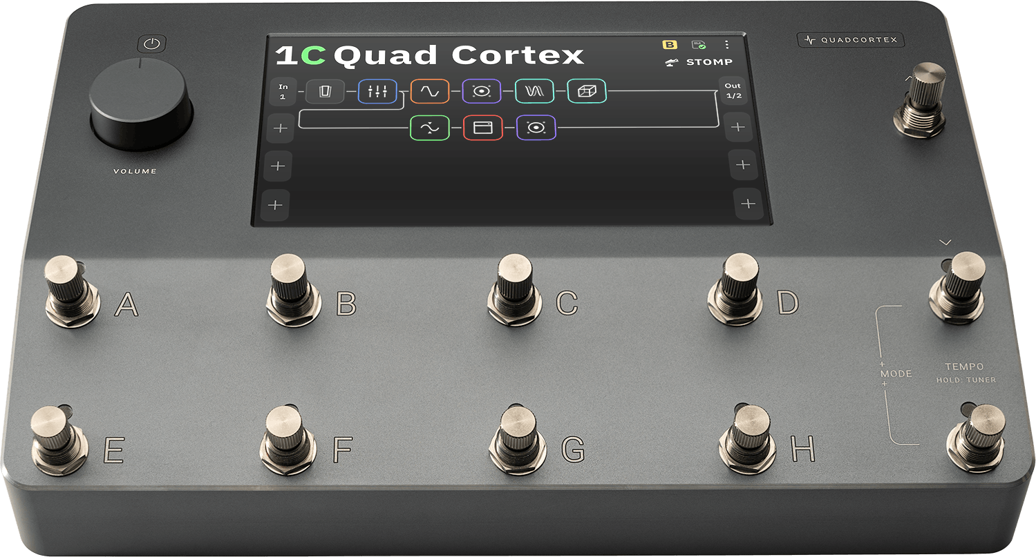 Neural DSP Quad Cortex Digital Amp & Effects Modeller - Andertons Music Co.